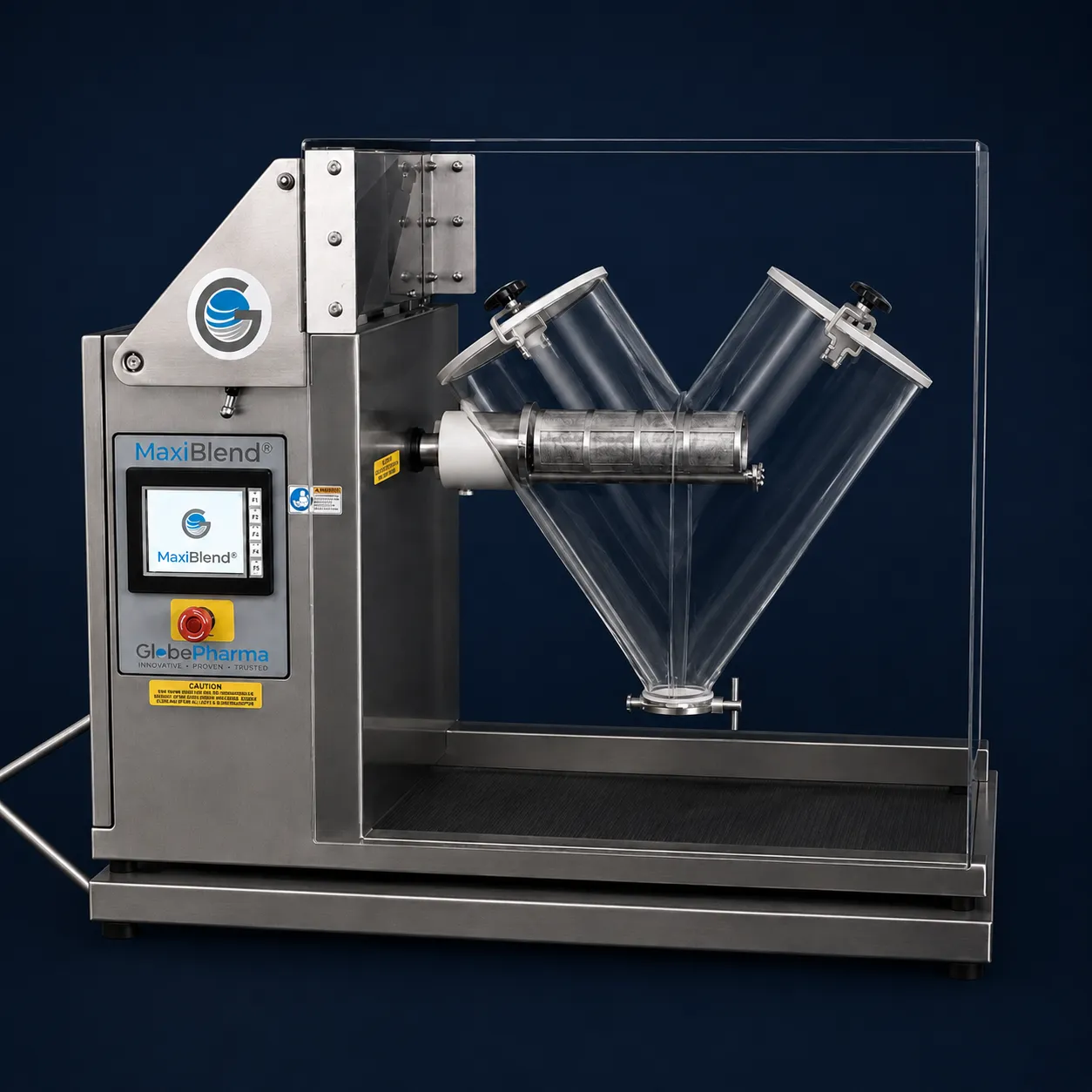 MaxiBlend® Lab Blender, square-cropped view on blue background