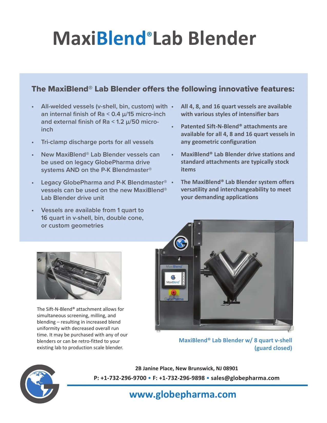 Page 2 of 6 — MaxiBlend® Lab Blender brochure