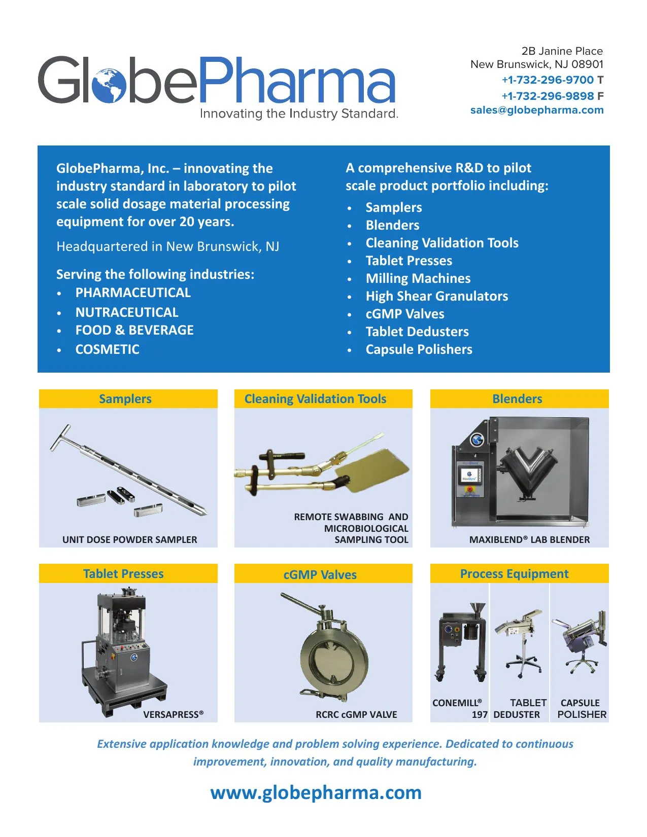 Page 6 of 6 — MaxiBlend® Lab Blender brochure